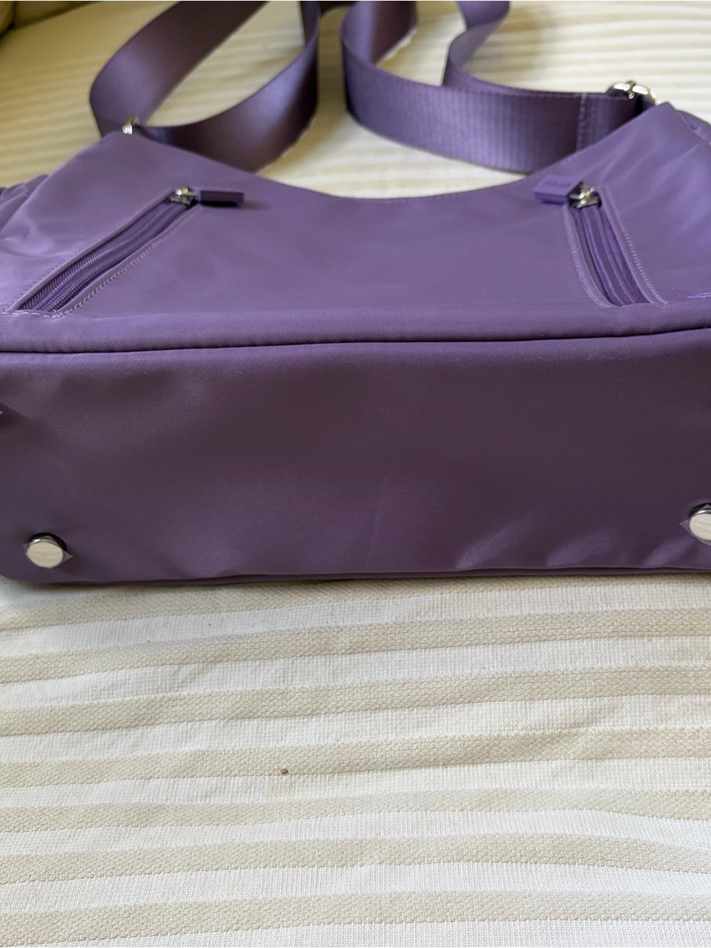 IHKWIP Transit Convertible Nylon Crossbody Shoulder Bag Vintage Grape NWOT - Picture 9 of 14